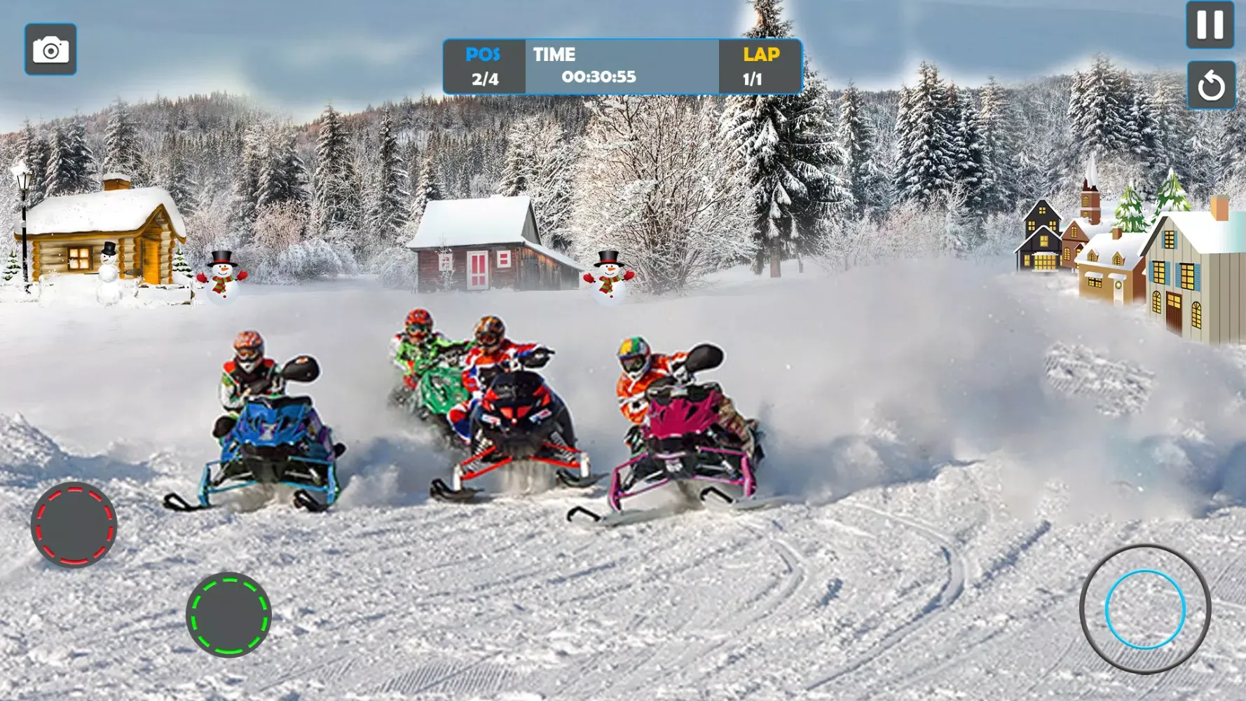 Скриншоты Snowcross Game