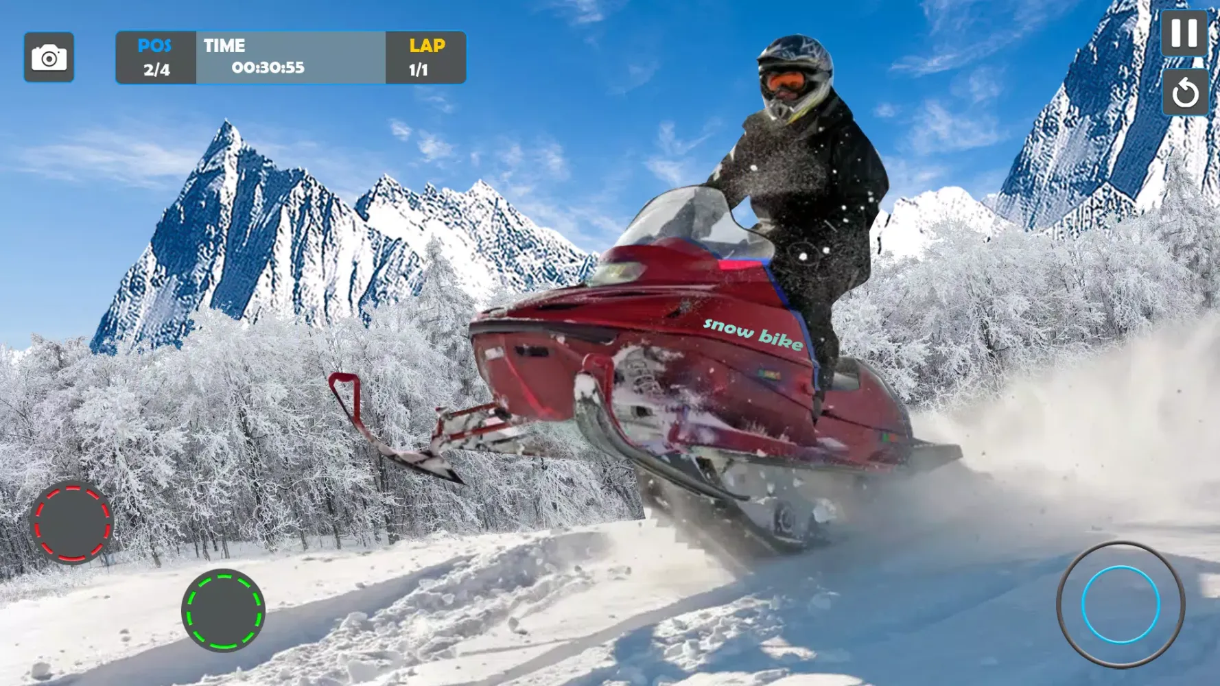 Скриншоты Snowcross Game