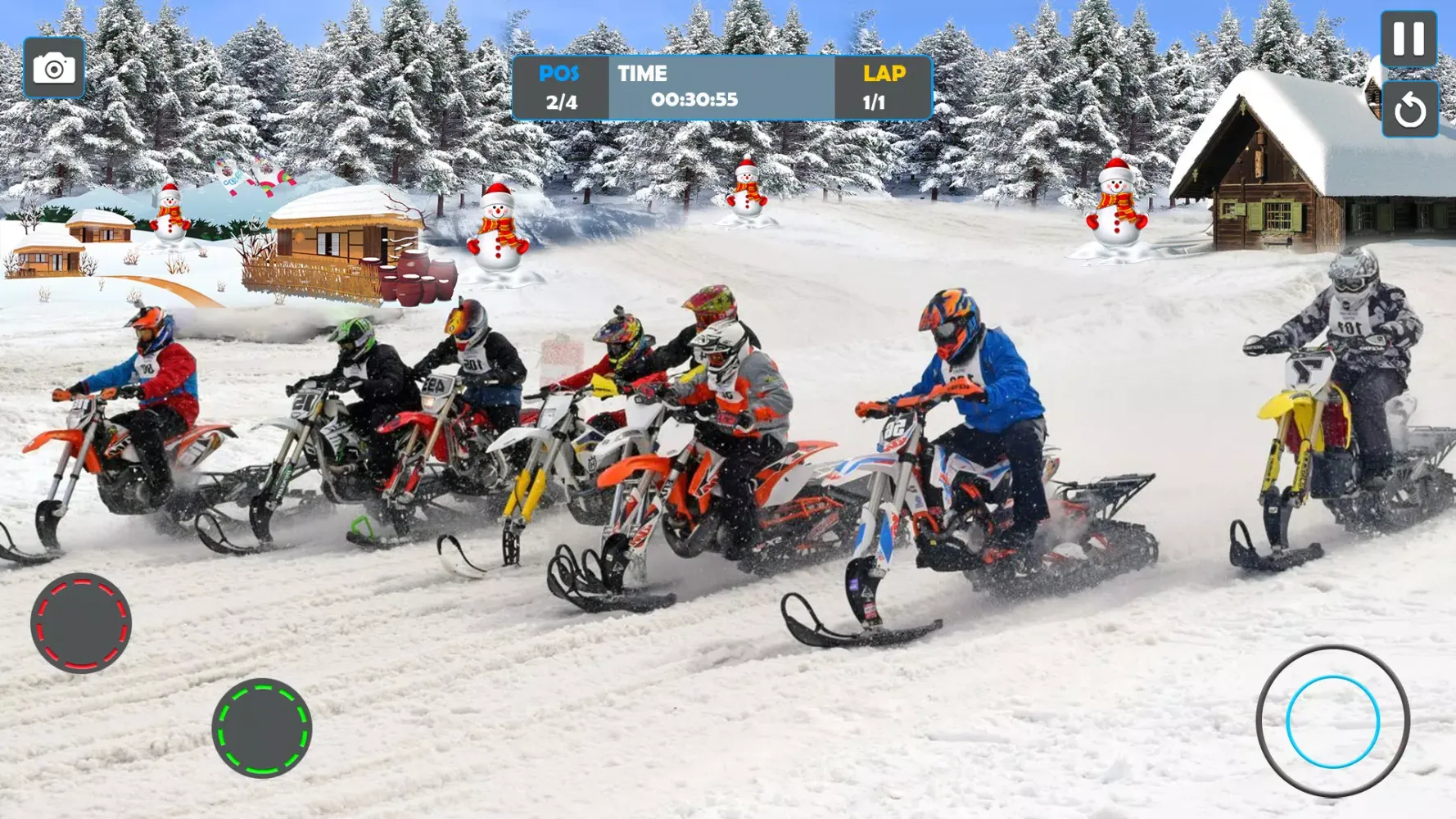 Скриншоты Snowcross Game
