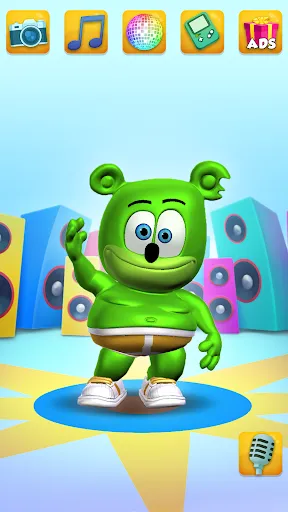 Talking Gummy Bear Kids Games スクリーンショット