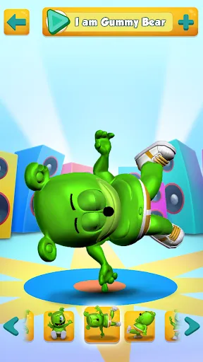 Talking Gummy Bear Kids Games スクリーンショット