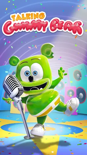 Talking Gummy Bear Kids Games スクリーンショット