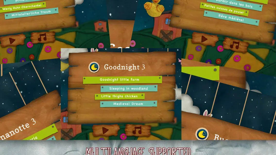 Goodnight 3 - Lullabies & Free Music for Children (Clay Farm edition) স্ক্রিনশট