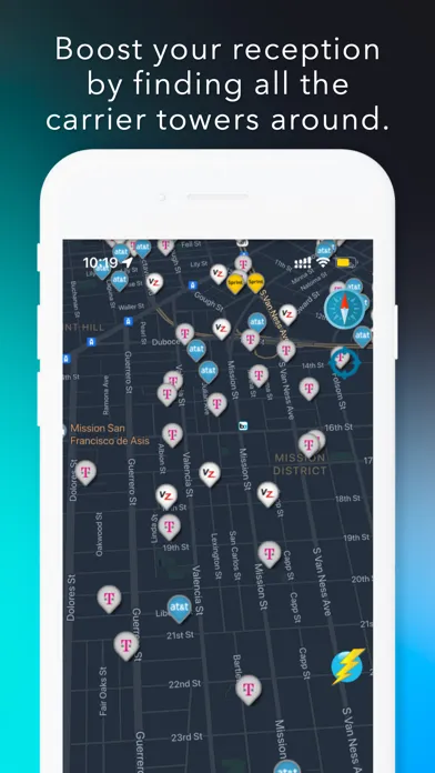 Cell Network Finder and Radar スクリーンショット