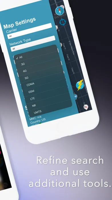 Cell Network Finder and Radar スクリーンショット