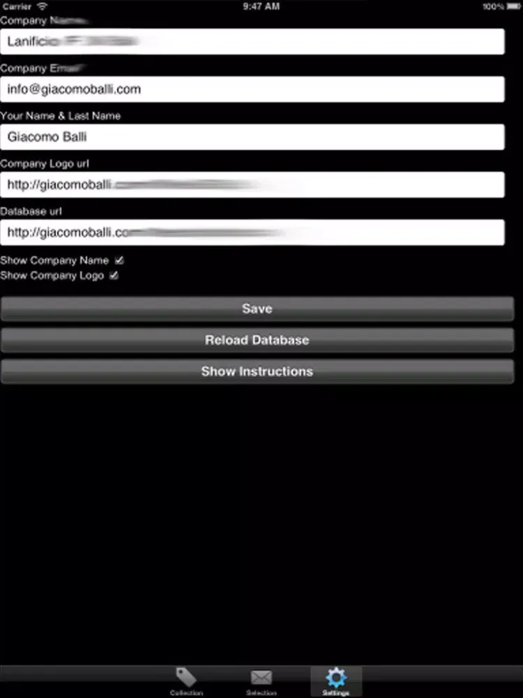 Fair Assistant - The app to take client orders during fairs and exhibits iPad  스크린샷