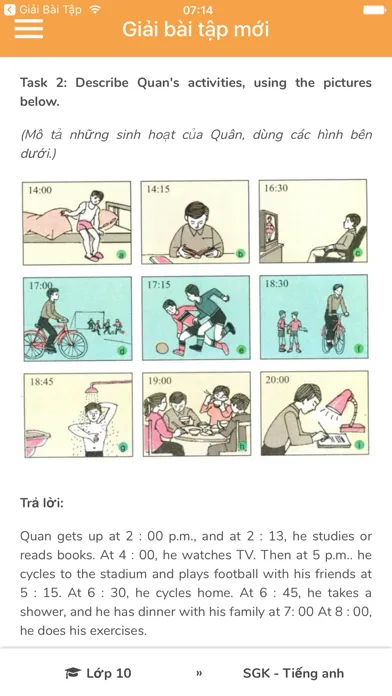 Capturas de pantalla de Giải Bài Tập - Lời Giải Hay