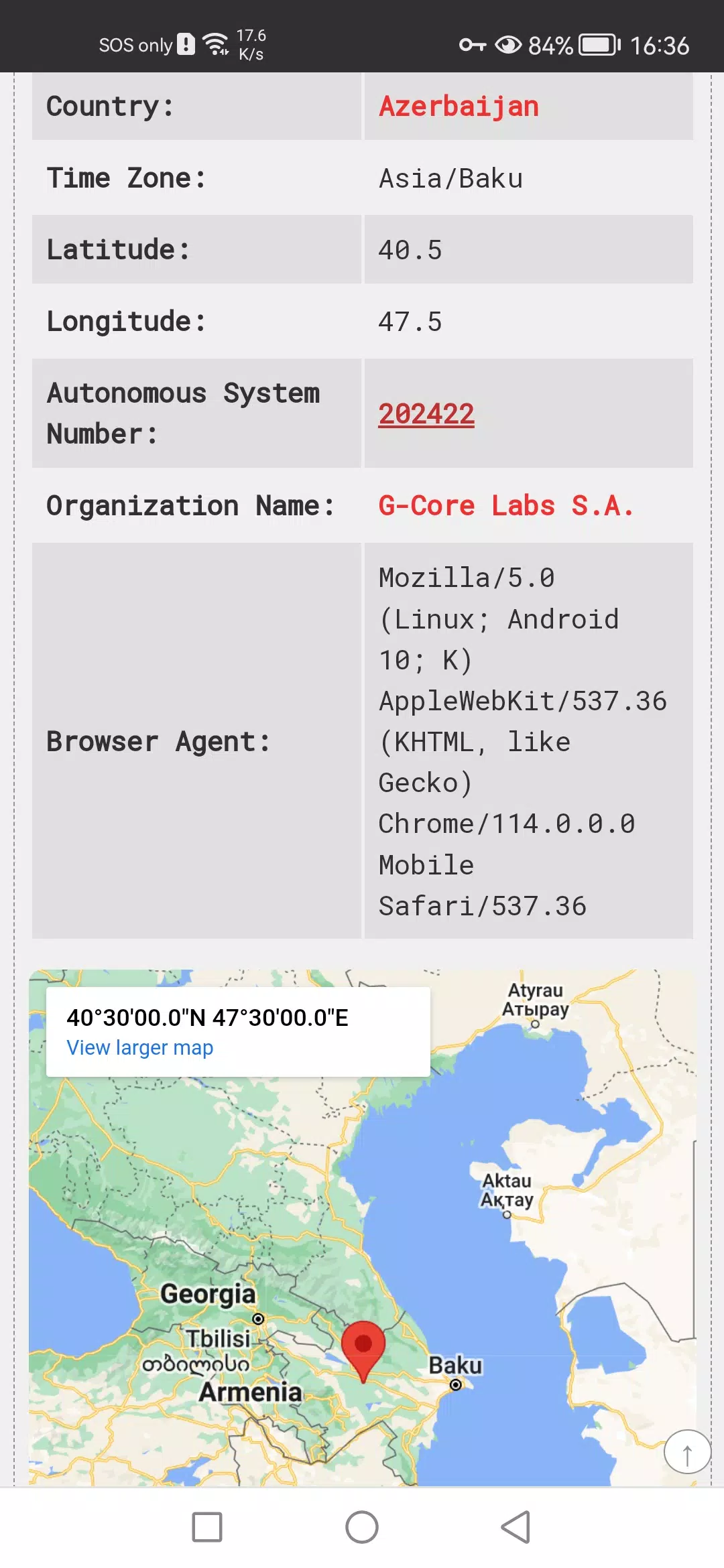 Azerbaijan VPN - AZ VPN Screenshots4