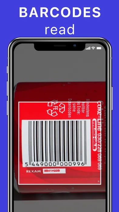 Скриншоты QR‐Code Reader:Barcode Scanner