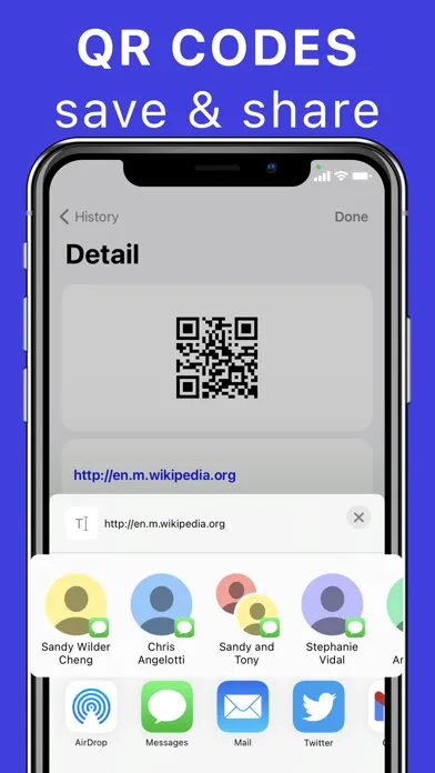 Скриншоты QR‐Code Reader:Barcode Scanner