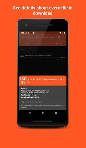 Aria2App (open source) Screenshots