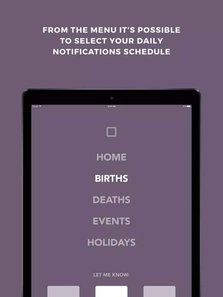 Capturas de tela do PLAC - Make every day special iPad 
