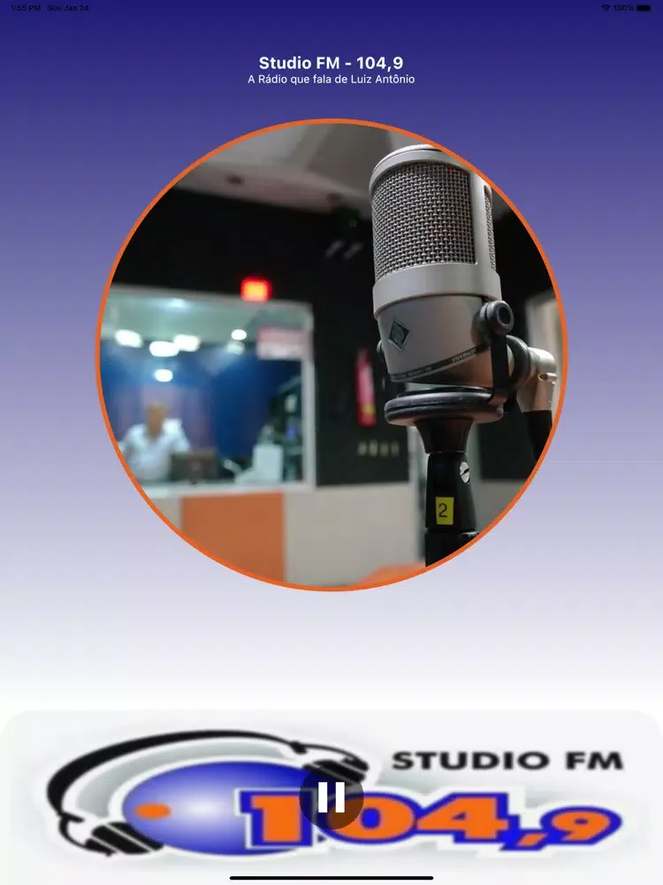 Studio FM - Luiz Antônio iPad  Screenshots
