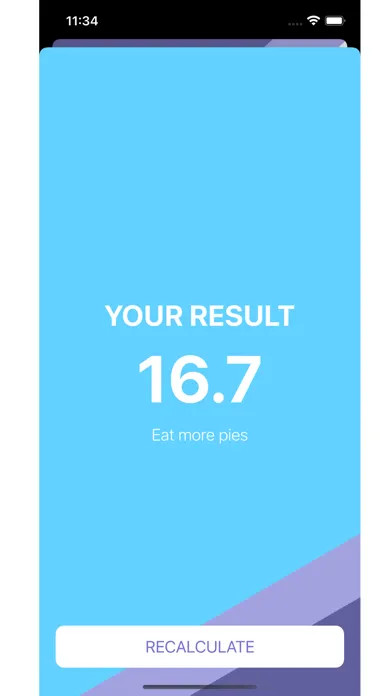 BMI Calculator - Swift Screenshots