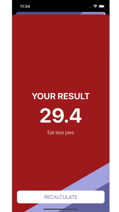 BMI Calculator - Swift Screenshots