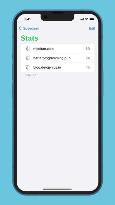 Speedium سکرین شاٹس