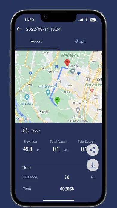 RideLink App سکرین شاٹس