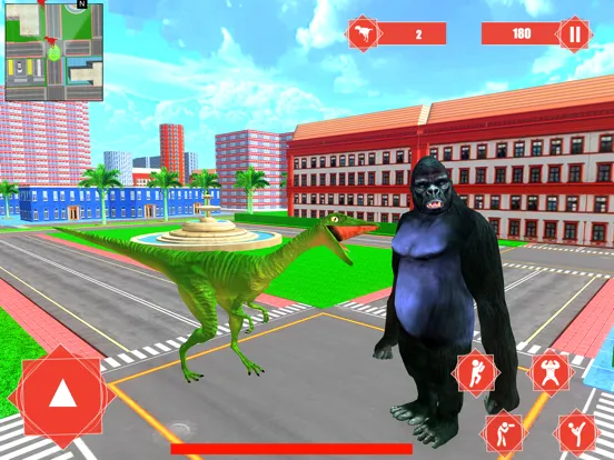 Giant Monster City Rampage iPad  スクリーンショット