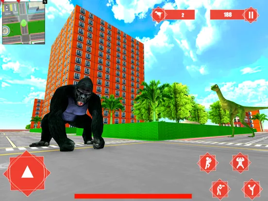 Giant Monster City Rampage iPad  スクリーンショット