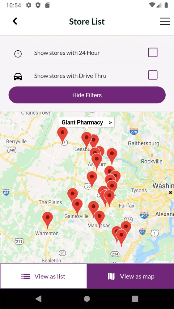 Giant Food Rx سکرین شاٹس