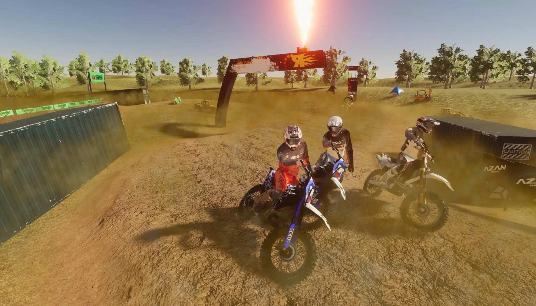 Motocross -Dirt Bike Simulator スクリーンショット