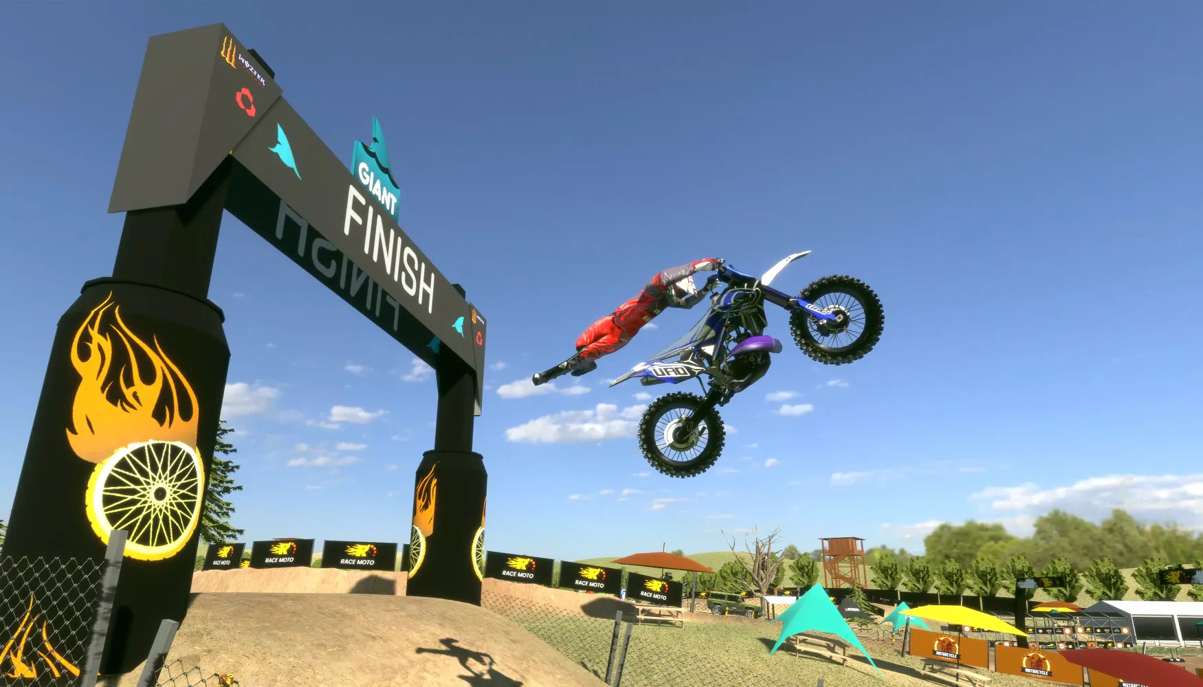 Capturas de pantalla de MX摩托车：越野