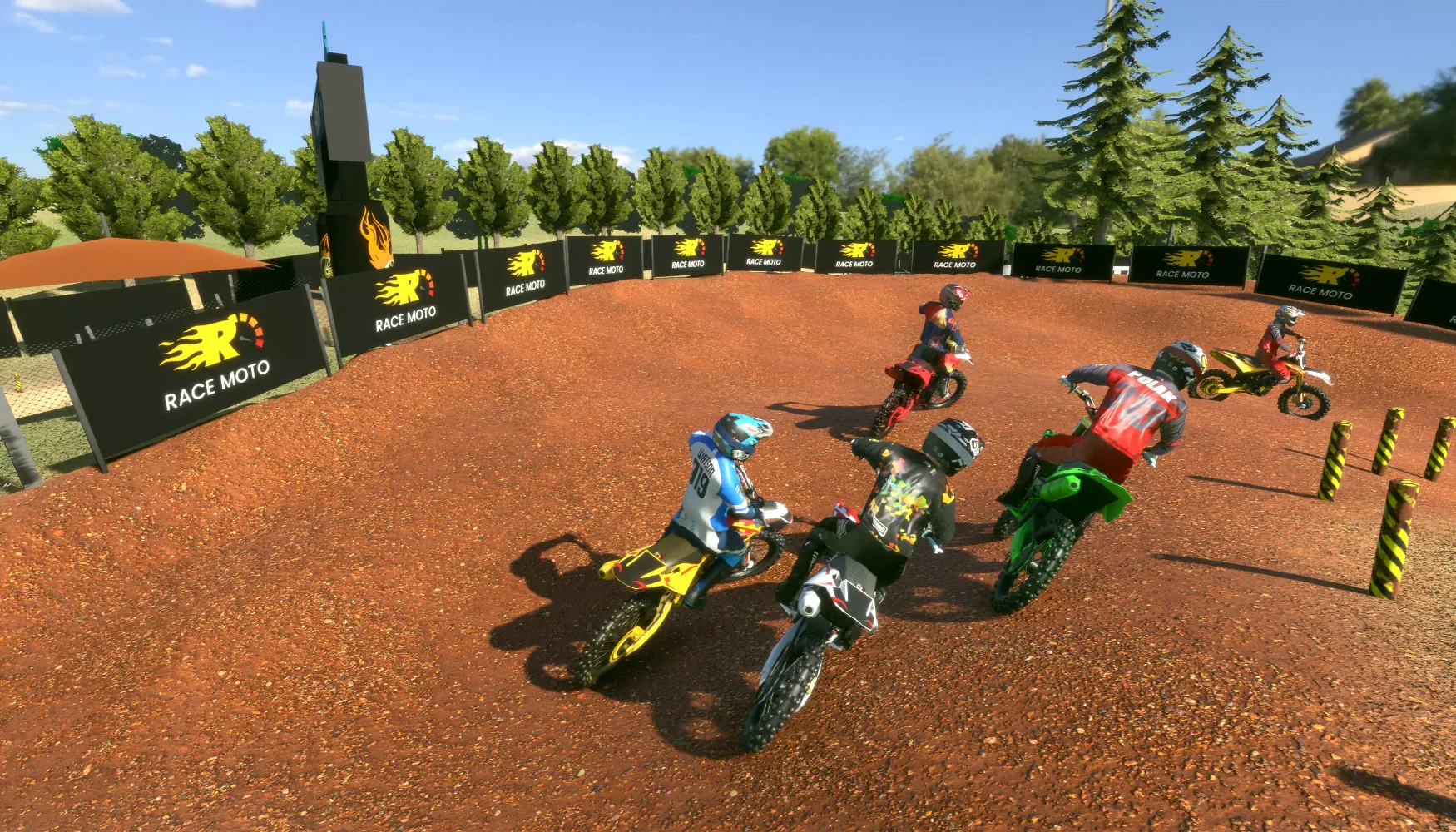 Capturas de pantalla de MX摩托车：越野