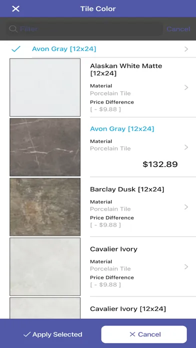 ภาพหน้าจอของ The Bath App: Bathroom Design