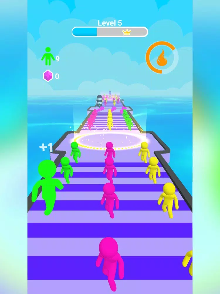 Скриншоты Giant Runner crowd switch 3D iPad 