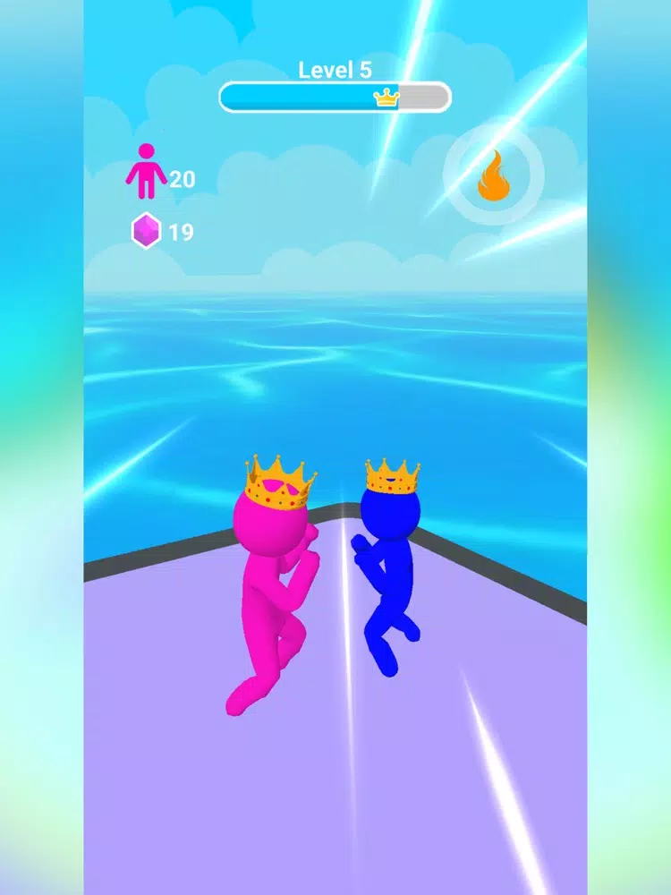 Скриншоты Giant Runner crowd switch 3D iPad 