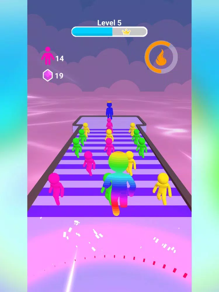 Скриншоты Giant Runner crowd switch 3D iPad 