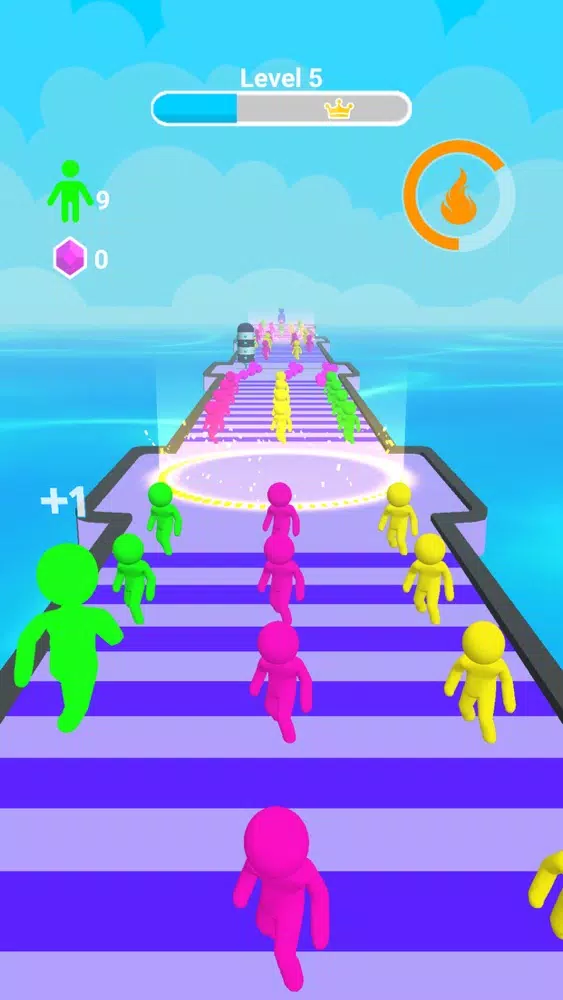 Скриншоты Giant Runner crowd switch 3D