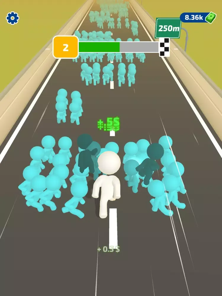 Captures d'écran de Giant Rush 3D iPad 