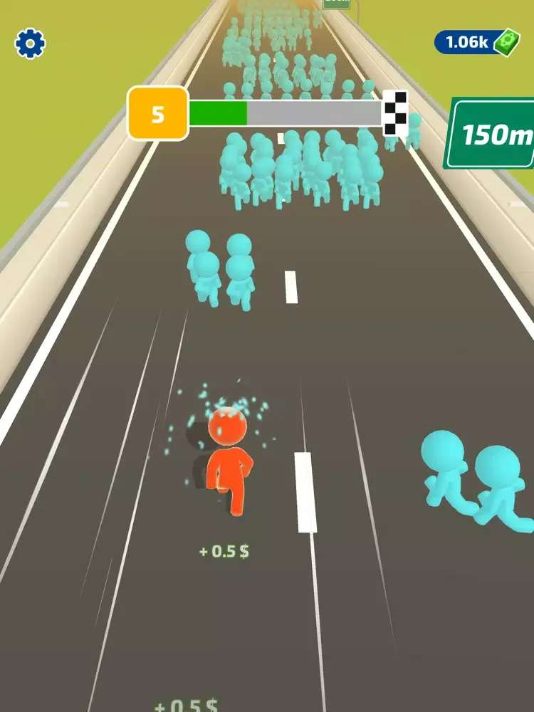 Captures d'écran de Giant Rush 3D iPad 