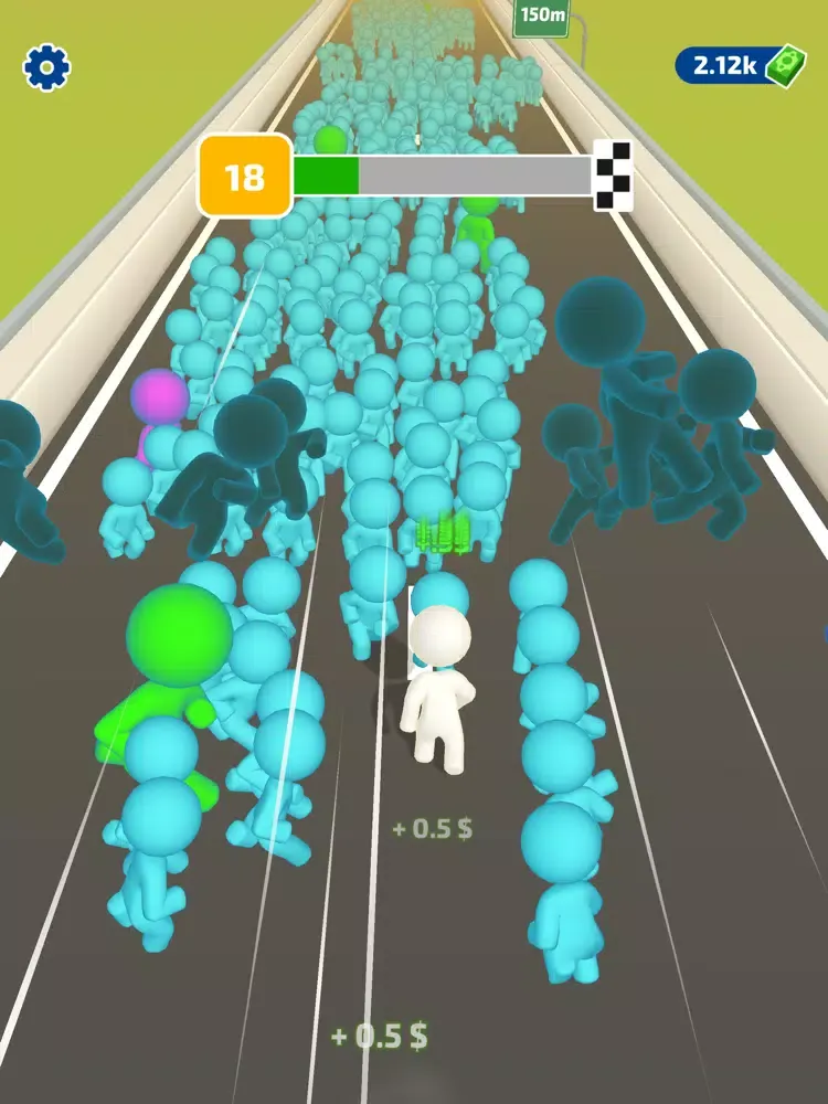 Captures d'écran de Giant Rush 3D iPad 