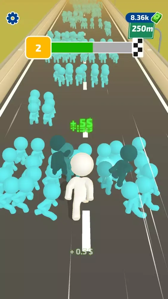Captures d'écran de Giant Rush 3D