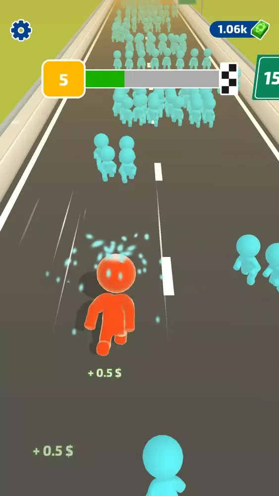 Captures d'écran de Giant Rush 3D