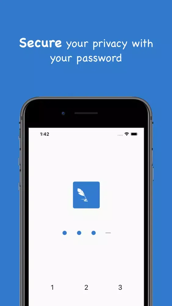 Capturas de pantalla de Blue Diary - daily tasks, memo
