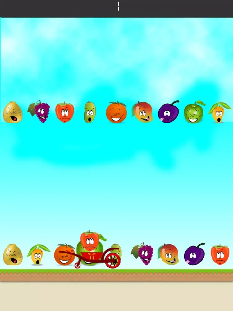 ภาพหน้าจอของ Funny Alike Fruits iPad 