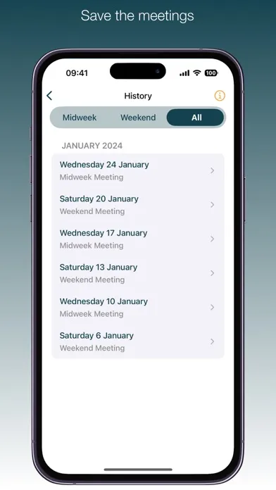 Capturas de tela do Meeting Timer & Stopwatch