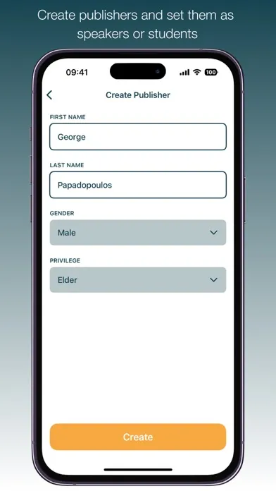 Capturas de tela do Meeting Timer & Stopwatch