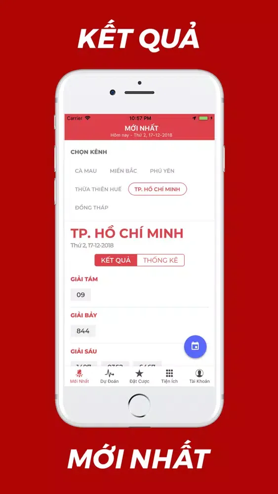 Xổ số: kết quả & dự đoán Screenshots