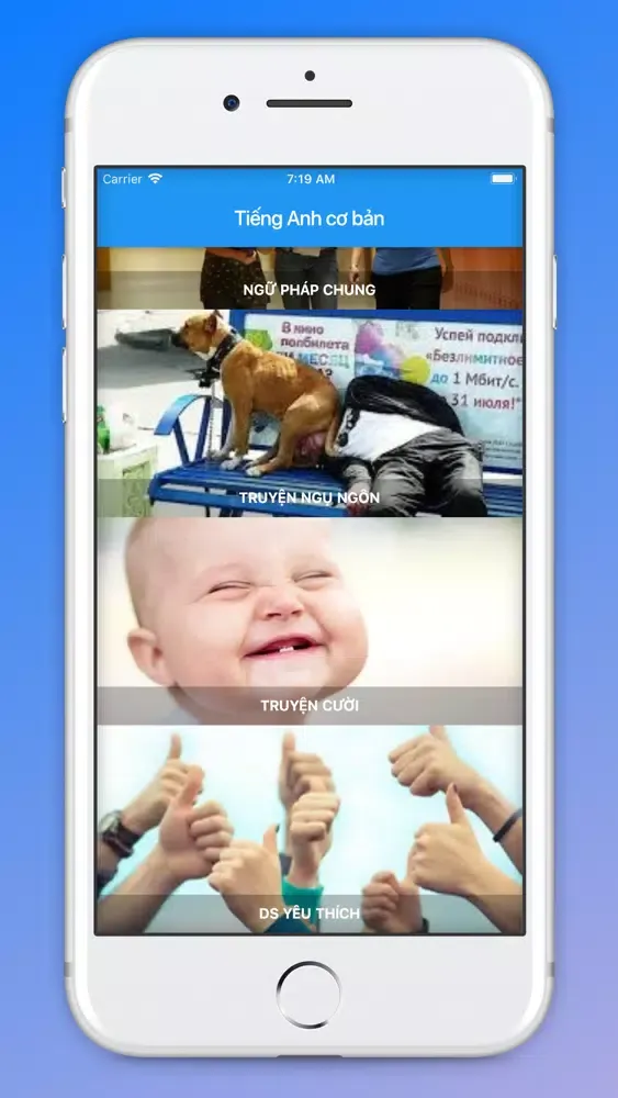 Capturas de pantalla de Tiếng Anh cơ bản