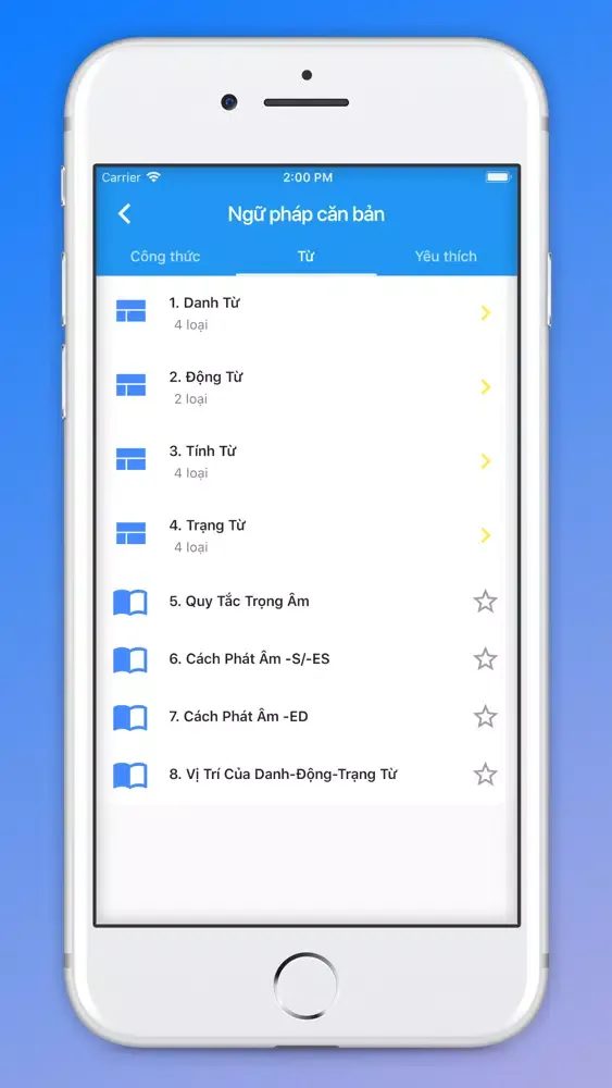 Capturas de pantalla de Tiếng Anh cơ bản