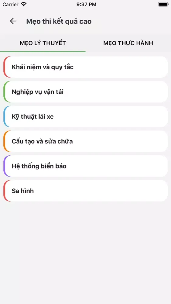 600 Câu hỏi Ôn thi GPLX应用截图