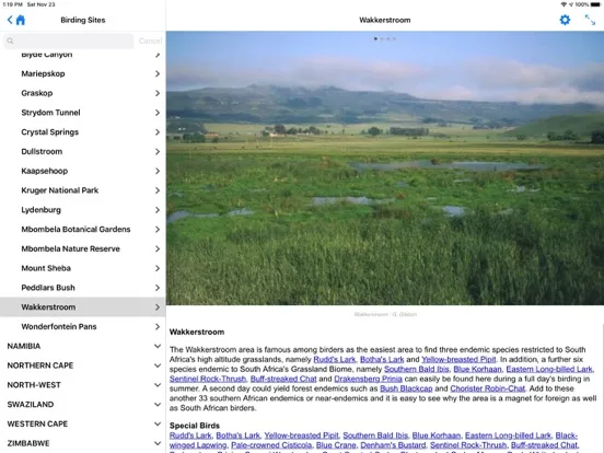 Zrzuty ekranu Roberts Bird Guide 2 iap iPad 