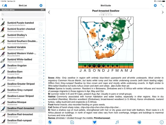 Zrzuty ekranu Roberts Bird Guide 2 iap iPad 