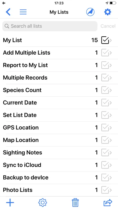 Zrzuty ekranu Roberts Bird Guide 2 iap