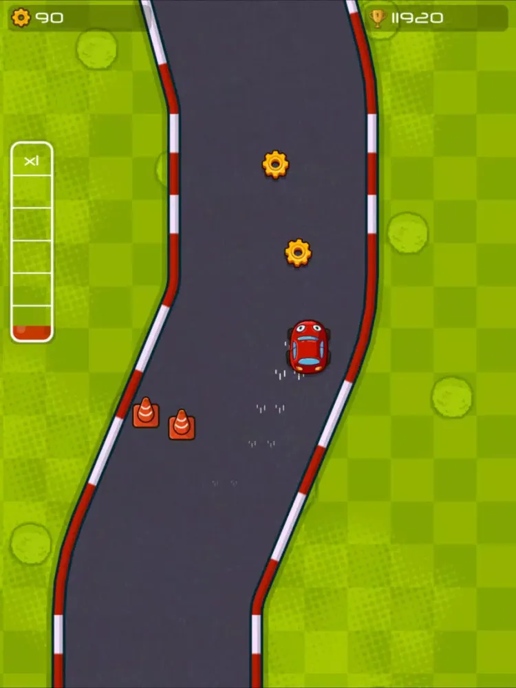 Capturas de tela do Turbofinger Arcade Racing iPad 