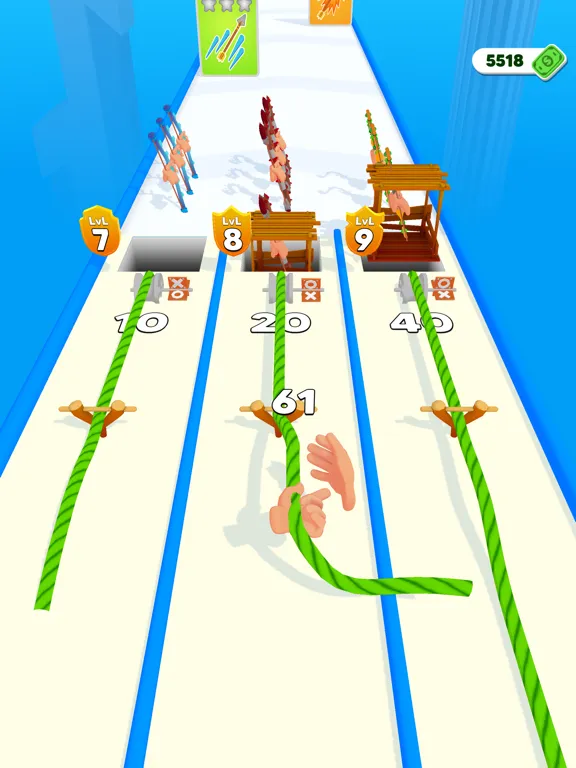 Tangkapan layar Bows and Ropes iPad 